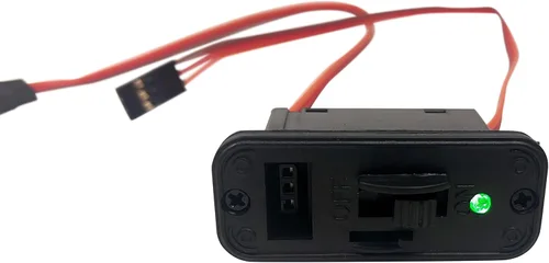 Vista 7 de Paquete de 2 interruptores de encendido/apagado resistentes estilo JR con LED brillante y puerto de carga 1061