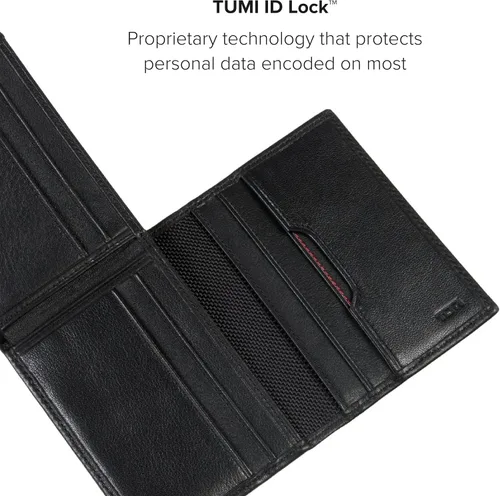 Vista 5 de TUMI - Delta Global Cartera extraíble con cerradura de identificación RFID para hombres - Negro, Negro