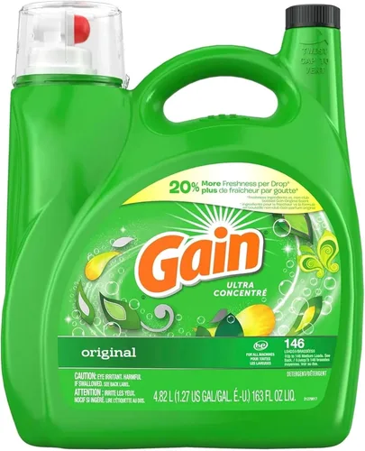 Vista 8 de Gain Detergente líquido para ropa, aroma a lavanda, 154 onzas líquidas, 107 cargas, compatible con HE, detergente líquido para ropa (paquete de 2)