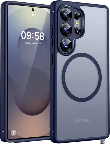 Vista 58 de TOCOL Funda para iPhone 17e, compatible con Magsafe, protección militar contra caídas, delgada, translúcida, mate, a prueba de golpes, para iPhone