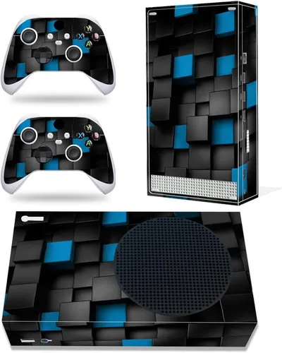 Vista 12 de Xbox Series S Stickers Full Body Vinyl Skin Decal Protective Cover for Microsoft Xbox Series S Console and Controllers (Series S A)