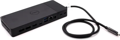 Vista 3 de Dell Base modular Thunderbolt de 130 W con dos interfaces Thunderbolt 4, entrega de energía de 130 W, resolución de video de pantalla única de 5K a