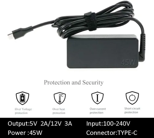 Vista 4 de Cargador adaptador de CA para HP Chromebook 11-ae040nr, 11-ae044cl x360. de Galaxy Bang USA
