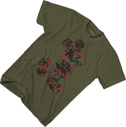 Vista 4 de Disney Camiseta clásica de Mickey Mouse para hombre, diseño de Mickey Mouse