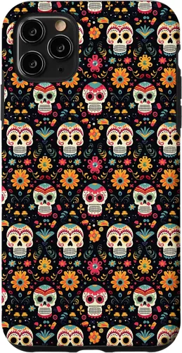 Vista 11 de Funda para iPhone 14 Skull México 100