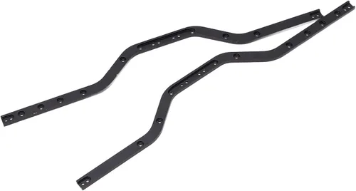 Vista 9 de Bastidor de chasis de coche RC rieles de latón estable fácil de instalar accesorios RC, peso ligero, no es fácil de dañar, no es fácil de deformar