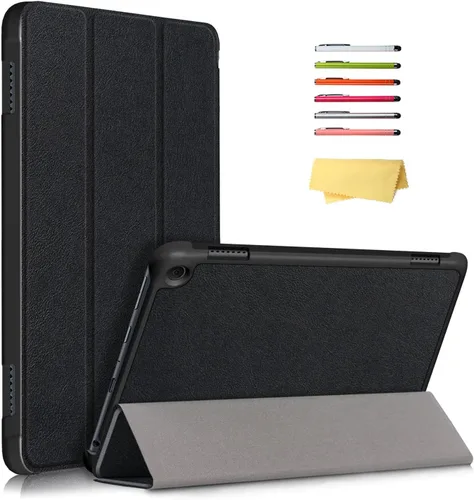 Vista 35 de Funda tipo folio para Amazon Kindle Fire HD 8 y Fire HD 8 Plus (se adapta tanto a 12ª/10ª generación, 2022/2020) con soporte inteligente de piel