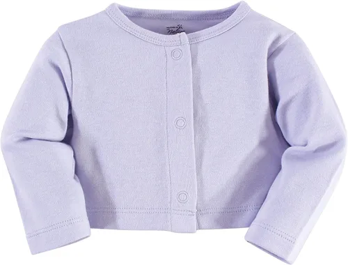 Vista 4 de Touched by Nature Baby Girls Organic Cotton Dress and Cardigan