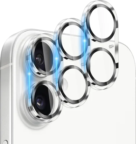 Vista 16 de Dengduoduo Paquete de 3 protectores de lente de cámara de vidrio templado para iPhone 15 de 6.1 pulgadas y para iPhone 15 Plus de 6.7 pulgadas
