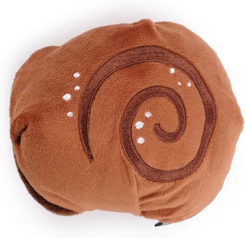 Vista 12 de CHEWFFON Juguetes de peluche para perros con sonido, juguete interactivo en forma de bagel para cachorros, lindo rompecabezas para perros