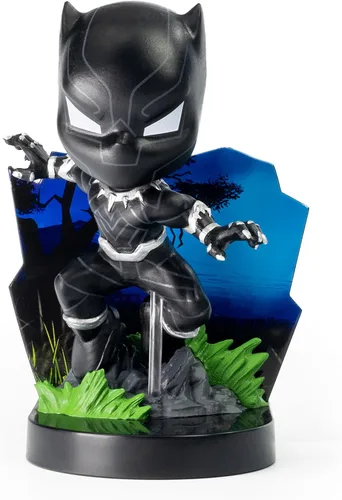 Vista 8 de The Loyal Subjects Marvel Superama Groot con diorama escénico y base