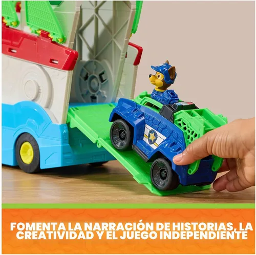 Vista 6 de PAW Patrol: The Dino Movie, Dino Mobile Headquarters, 2-in-1 Playset