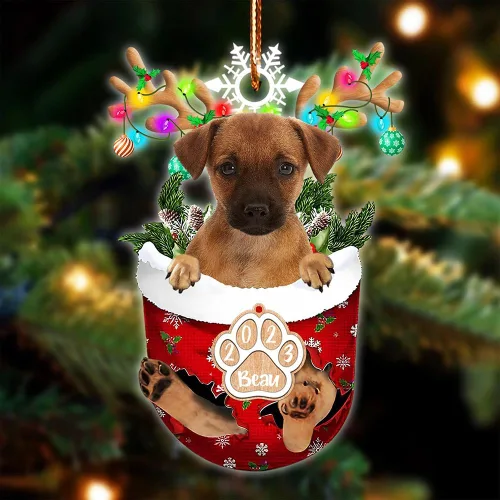 Vista 34 de NAZENTI Adorno Navideño de Bolsillo Personalizado de Affenpinscher en la Nieve, Adorno de Forma Acrílica de Perro, Adorno de Navidad 2023, Adorno