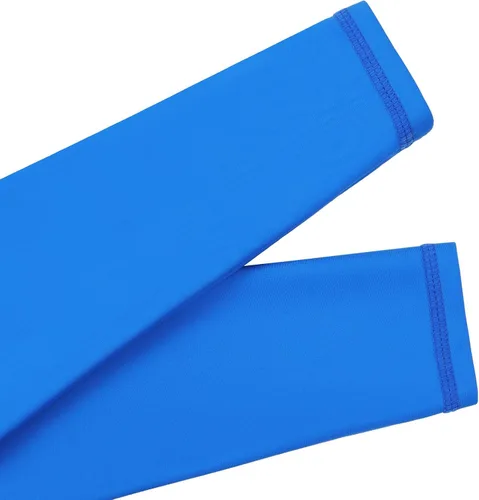 Vista 3 de TFJH E Traje de baño de manga larga para niñas y niños con protección UPF 50+ Un 2shark Royalblue Long