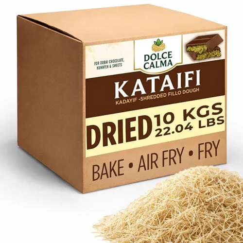 Vista 13 de Dolce Calma Masa de fillo rallada Kataifi asada