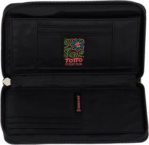 Vista 5 de Totto Cartera RFID para mujer Cartera RFID