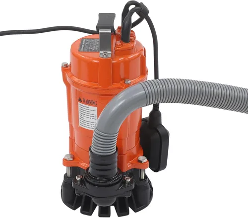 Vista 8 de Bomba sumergible de aguas residuales 750W (1HP) 5019GPH Caudal 59ft Altura de elevación IP68