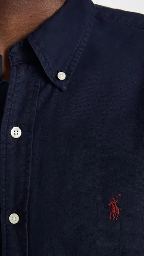 Vista 6 de Polo Ralph Lauren Camisa Oxford a cuadros de ajuste clásico para hombre