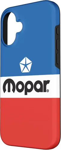 Vista 2 de Funda con logotipo de bandera retro para iPhone 16 Mopar