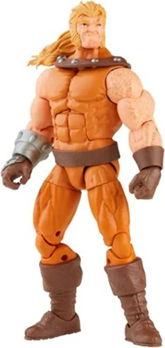 Vista 6 de Marvel Legends Series Dientes de Sable, figura de acción de juguete de 6 pulgadas, diseño premium, 1 figura, 3 accesorios y 1 pieza de construcción