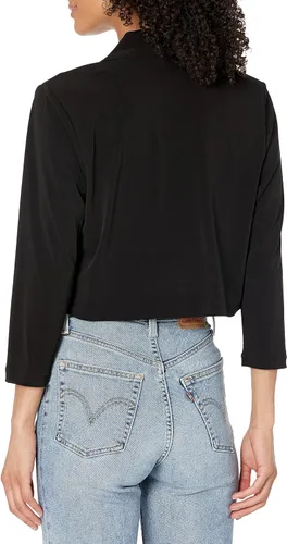 Vista 2 de Calvin Klein Cárdigan de manga larga para mujer Rosa Blush