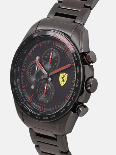 Vista 4 de Ferrari 0830654 - Reloj de cuarzo con correa de acero inoxidable color negro 20 modelo 0830654