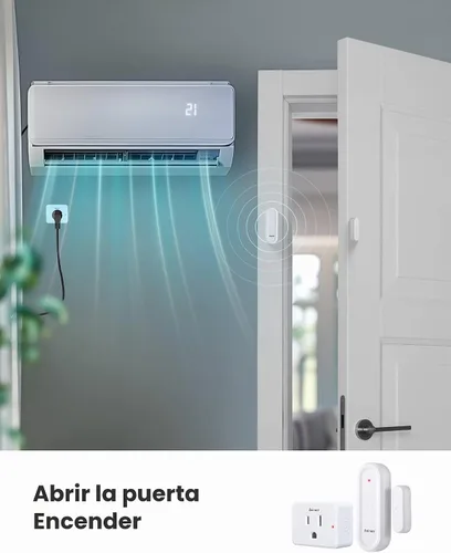 Vista 3 de Zoiinet Salida del sensor de puerta, mini sensor inalámbrico de ventana