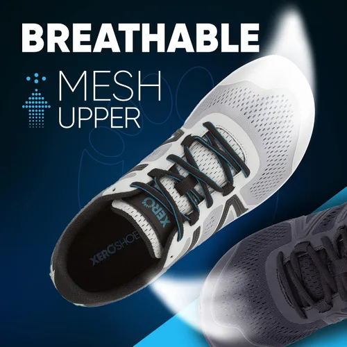 Vista 2 de Xero Shoes HFS - Tenis de fitness para hombre, ligeros, inspirados en la sensación de ir descalzo, minimalistas Tenis Zero Drop