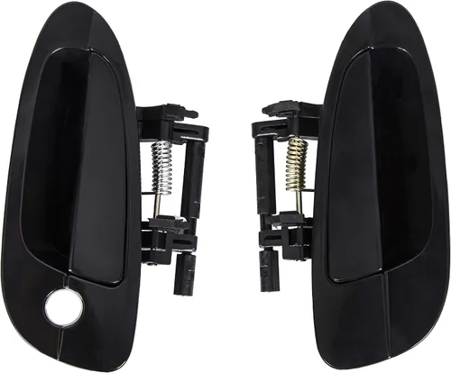 Vista 5 de KUAFU Manija de puerta exterior exterior compatible con Nissan Altima 2002-2006 Reemplazo para NI1520112, 82607-8J009; NI1310123, 80607-8J009