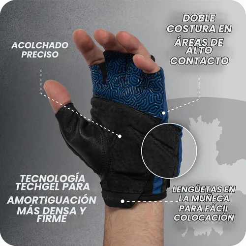 Vista 9 de Guantes Harbinger de Agarre de Entrenamiento 3.0