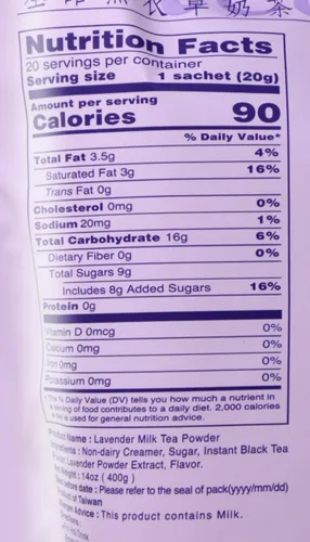 Vista 3 de Gino- Leche en polvo de lavanda 14 Oz/14.11 oz (paquete de 2)