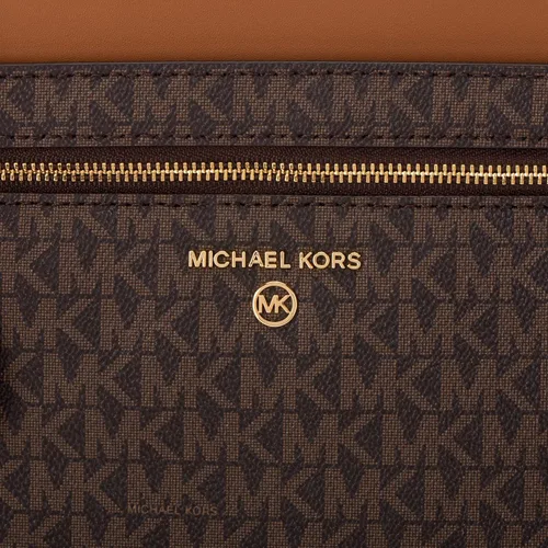 Vista 3 de Michael Kors Jet Set Charm - Bolso cruzado plano grande NorteSur