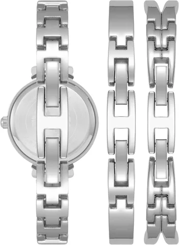 Vista 18 de Anne Klein AK/2245 - Juego de reloj de pulsera con detalles de cristal prémium para mujer