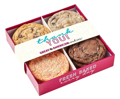 Vista 11 de Great American Cookies – 12 galletas assortidas recién horneadas – horneadas a diario, preparadas a mano y nunca congeladas – Ideales