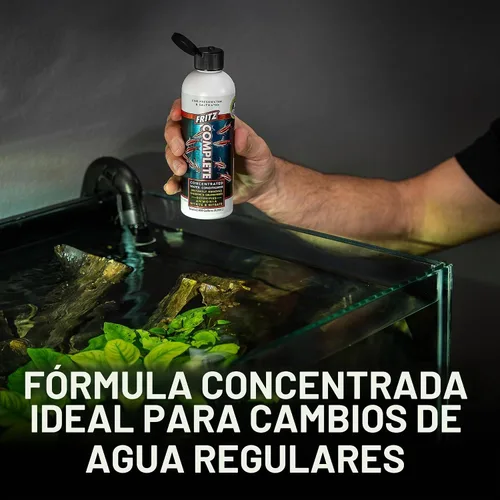 Vista 7 de Fritz Aquatics Acondicionador de agua/declorador completo para acuarios de agua dulce y salada (2 onzas)