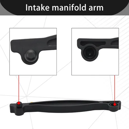 Vista 4 de Válvula de sintonización del colector de admisión para Chevy 2011-2018 Sonic Cruze 1.8L reemplazo 55570283