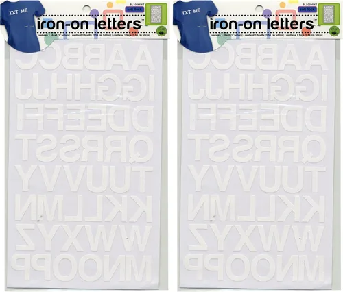 Vista 3 de Dritz BL100HBK - Letras termoadhesivas (1 hoja)