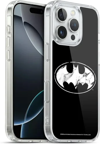 Vista 38 de Head Case Designs Funda de gel con licencia oficial de Batman DC Comics Bat Signal Logos [protección de grado militar] compatible con Apple iPhone 7