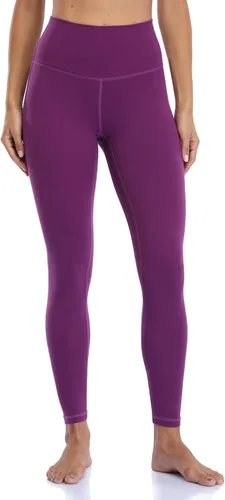 Vista 3 de YUNOGA - Leggings de yoga ultrasuaves de talle alto y sin costuras para mujer, con control de abdomen