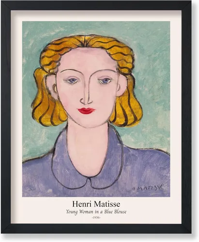 Vista 37 de Poster Master Póster vintage de Henri Matisse – Impresión retro de la gavilla – Arte de fauvismo – Pintura clásica – Ilustración estética