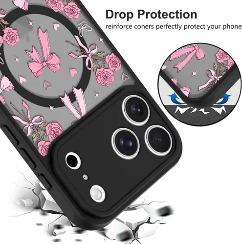 Vista 78 de KANGHAR - Funda compatible con iPhone 11, diseño de leopardo negro, textura de neumático antideslizante, a prueba de golpes, funda protectora