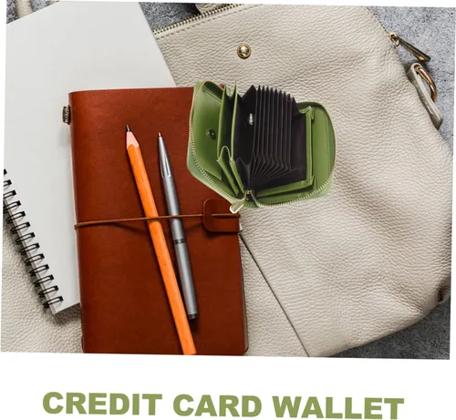 Vista 8 de Tofficu 5pcs Wallet Para Hombre Mens Purse Zipper Storage Bags Billeteras De Hombres Cuero Original Portable Organizer Id Bag Outdoor Card Holder