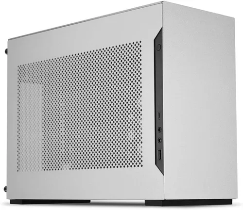 Vista 13 de Lian Li Funda de PC A3-mATX - Edición de vidrio - Carcasa Micro ATX - Compatible con enfriador AIO de 14.173 in y GPU de 16.339 in - Panel frontal