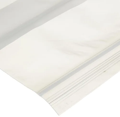 Vista 82 de Aviditi Poly Bolsa con cierre hermético blanco, 10" x 12", Azul, 1000