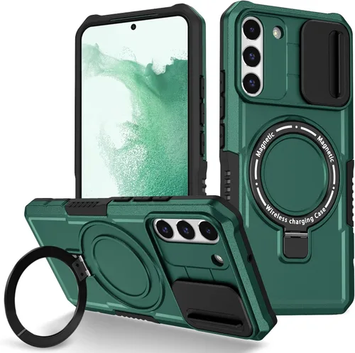 Vista 93 de Funda magnética para Samsung Galaxy Note 20 Ultra, soporte para teléfono, funda protectora mate a prueba de golpes, funda protectora para teléfono