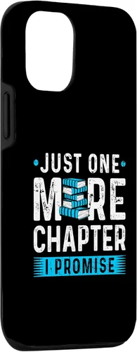Vista 3 de Funda de lectura para iPhone 15 Just One More Chapter I Promise Bookworm