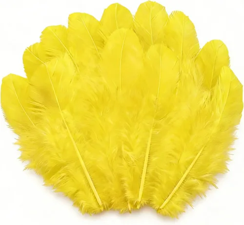Vista 9 de 1600 plumas de gallo azules artesanales de 3 a 5 pulgadas a granel para manualidades de jardín de infantes, bodas, decoraciones de fiesta familiar