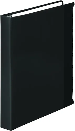 Vista 4 de Wilson Jones 55095 View-Tab Presentation - Carpeta redonda con pestañas, tapa de 1 pulgada, color negro