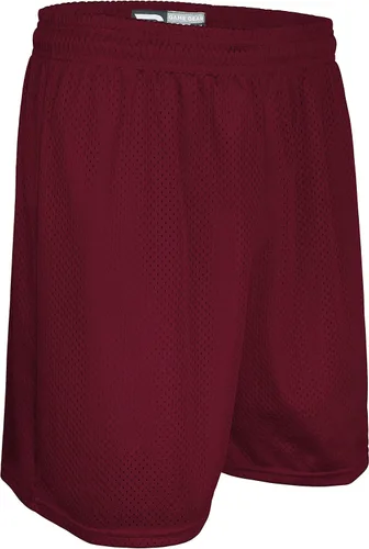 Vista 2 de Game Gear AP-6477-CB - Pantalón corto de baloncesto con entrepierna de 7 pulgadas para hombre Negro