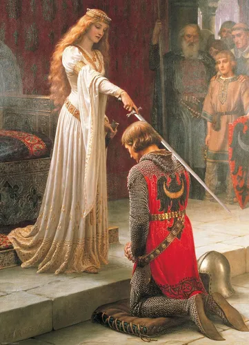 Vista 2 de EuroGraphics The Accolade by E.B. Leighton - Rompecabezas de 1000 piezas